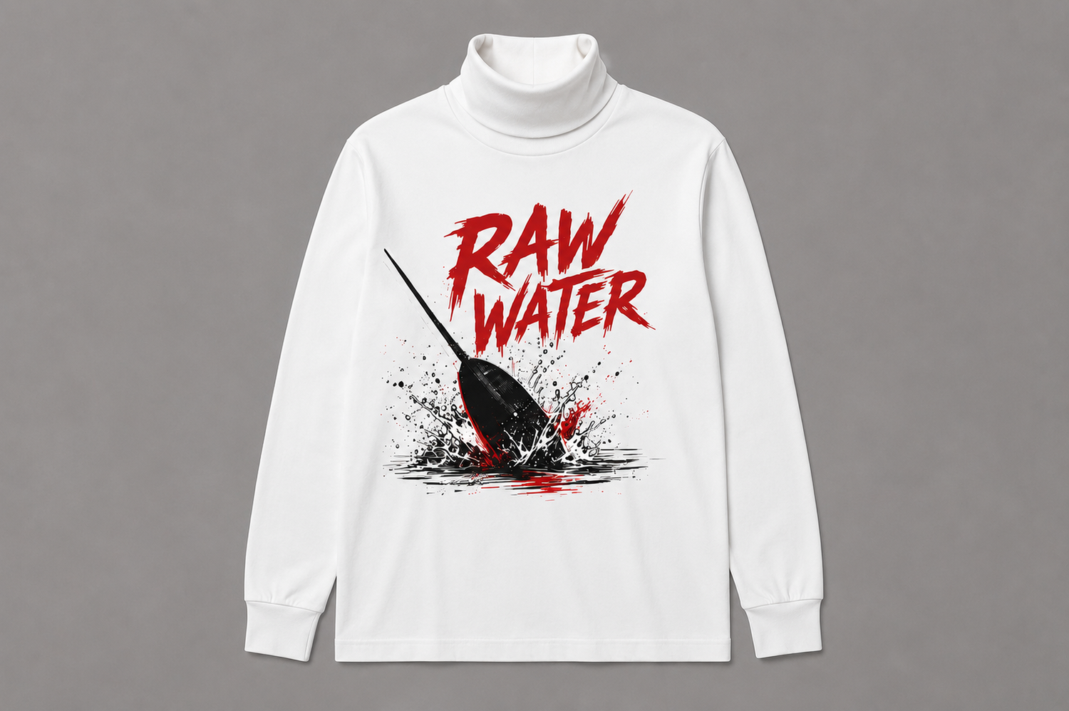 Водолазка Aurora «Raw Water / Pure White»