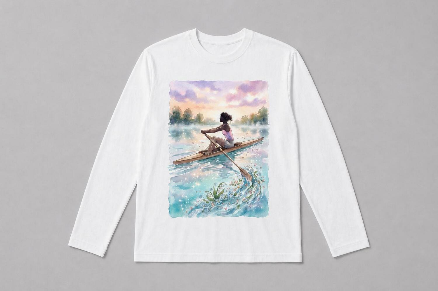 Лонгслив Мелодия воды