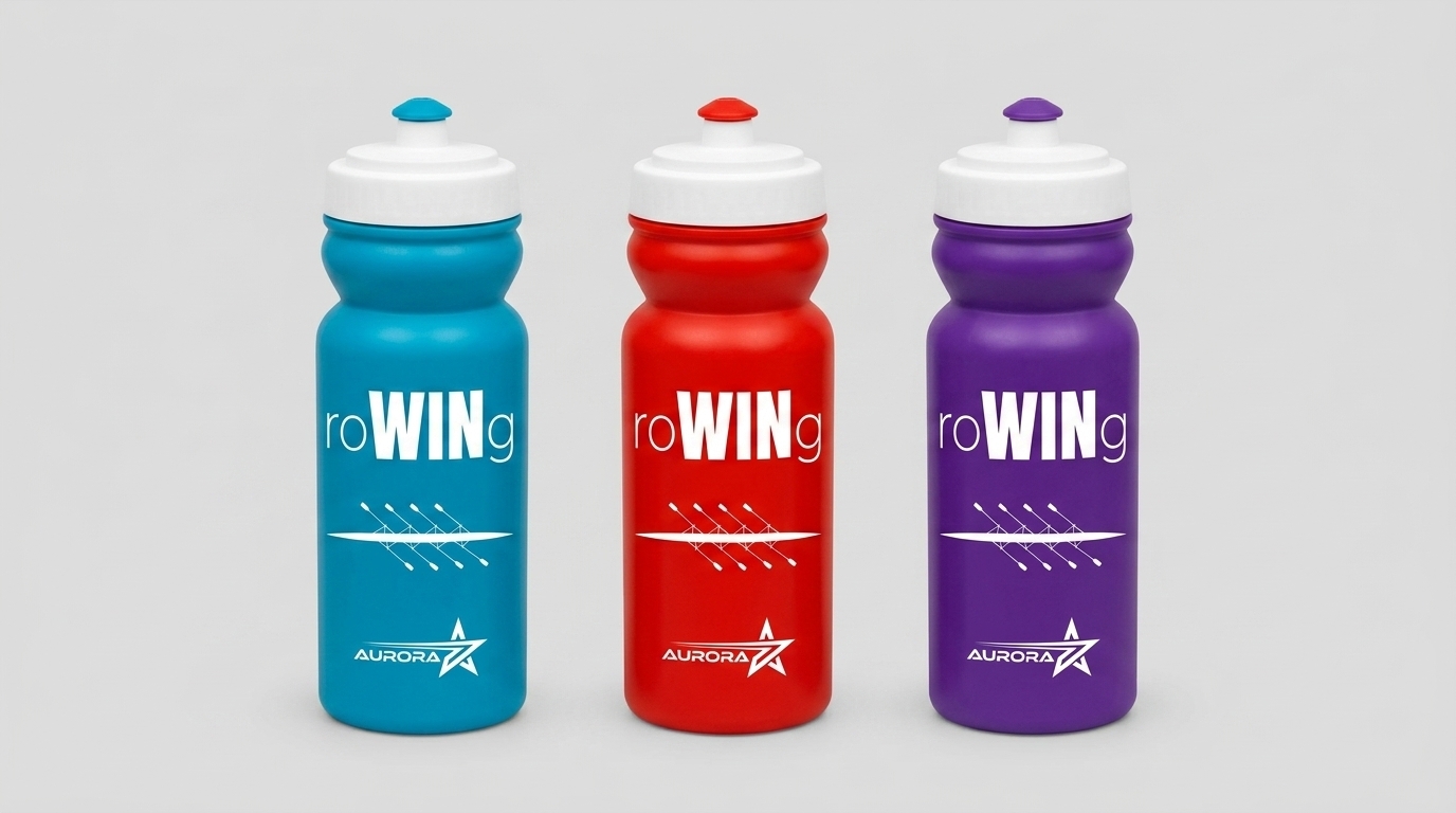 Спортивная бутылка Aurora «WIN / Victory Palette» цвета: красный, синий, зеленый, фиолетовый, голубой, желтый, оранжевый