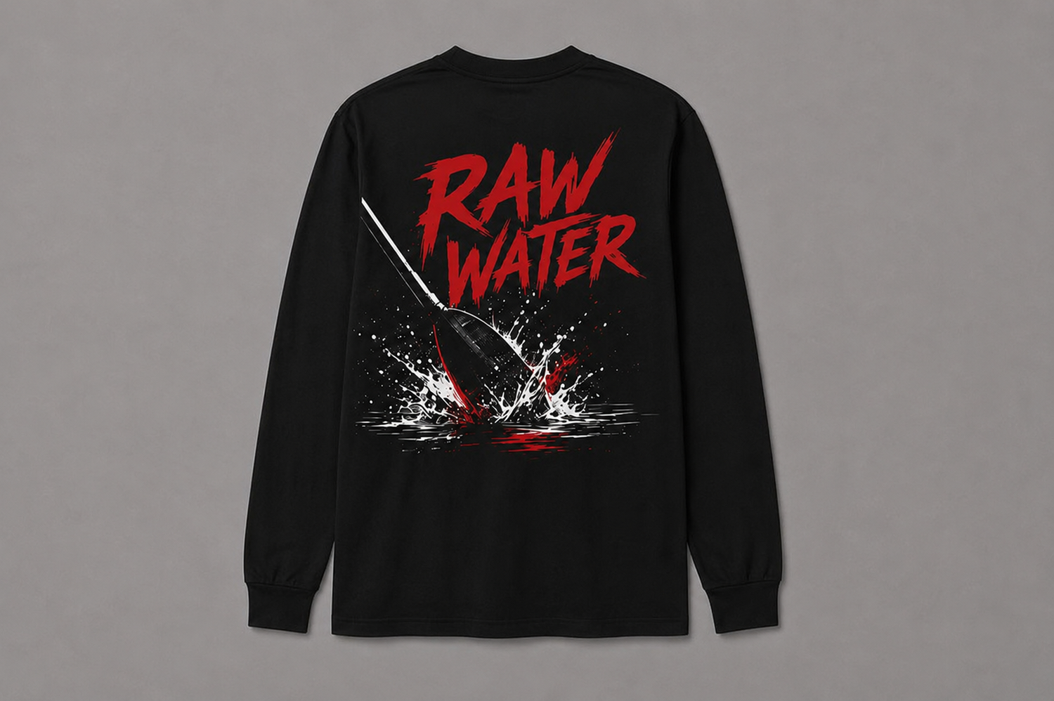 Лонгслив Aurora «Raw Water / Minimal Front» пл. 175 г/м²